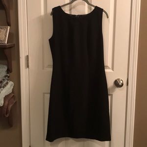 Brooks Brothers Black Sheath Dress